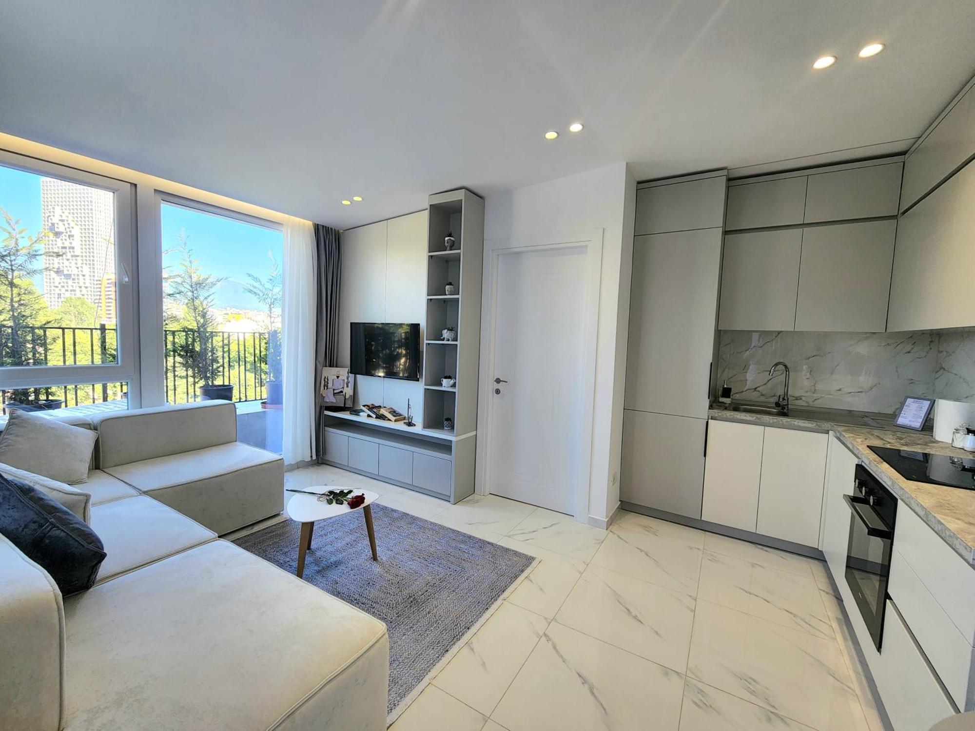 Penthouse With A City View Tirana Exteriör bild